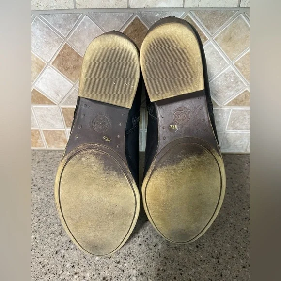 Lucky Brand Women’s Basel Leather Black Bootie in Size 10W - Picture 6 of 10